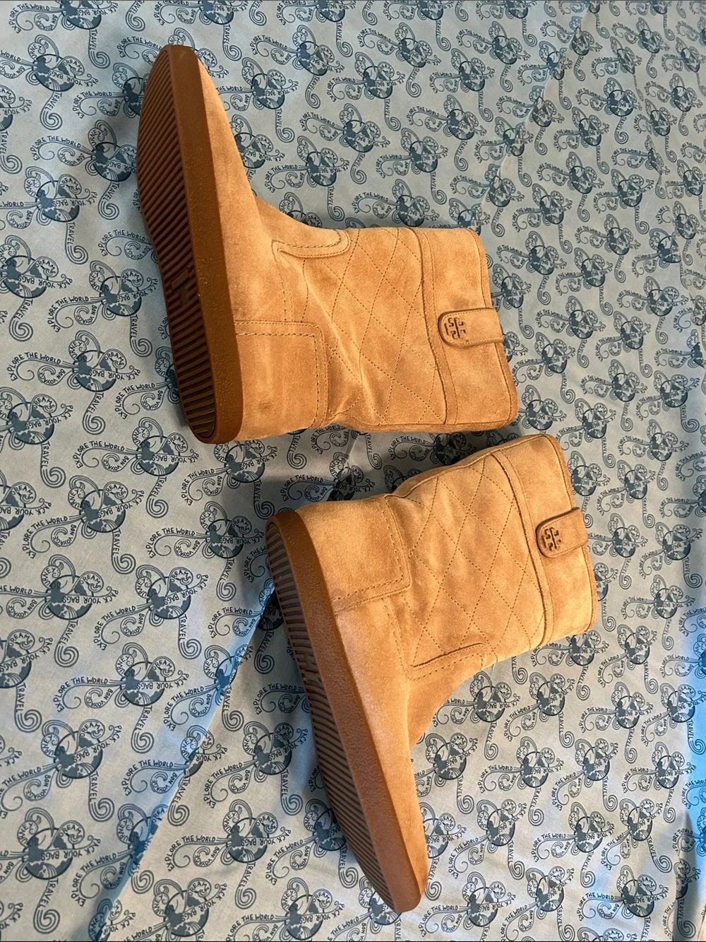 Tory Burch Alana Suede boots size 7